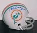 Bob Griese Autographed Miami Dolphins Mini Riddell Helmet