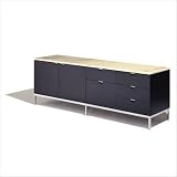 Knoll 2548M- Florence Knoll Four Position Credenza with Two Cabinets on Left