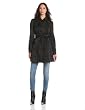 Jessica Simpson Women's Ruffle Front Trench by Jessica Simpson