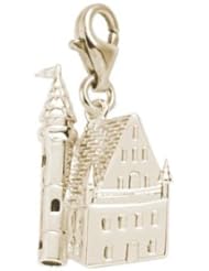 Rembrandt Charms Castle Charm with Lobster Clasp