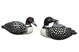 Loon Figure Set, 2-pc (Great Detail) 11-inch