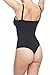 Body Beautiful Women's Seamless Slimming Bodysuit Thong Shaper with Lace Detail