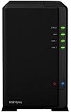 Synology Disk Station 2-Bay Diskless Network Attached Storage (DS216play)