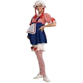 Maternity Rag Doll Sexy Womens Costume Adult Halloween Outfit ? Maternity One Size