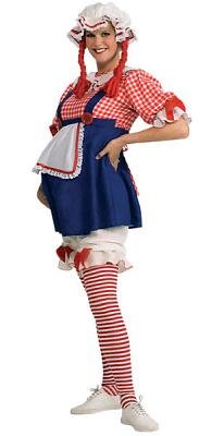 Maternity Rag Doll Sexy Womens Costume Adult Halloween Outfit ? Maternity One Size
