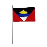 Antigua and Barbuda Flag 4 x 6 inch