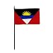 Antigua and Barbuda Flag 4 x 6 inch
