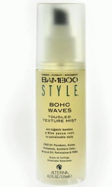 Alterna Bamboo Style Boho Waves Tousled Texture Mist for Unisex, 4.2 Ounce