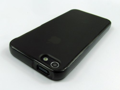 BasalCase(TM) Apple iPhone 5 Matte Back TPU Case - Smoke [BasalCase Retail Packaging]