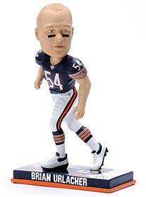 Chicago Bears Brian Urlacher Forever Collectibles Photo Base Bobble Head