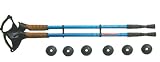  : Nordic Walking Teleskop St&ouml;cke 65 cm - 138cm - blau