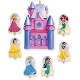 Fairy Tale Princesses Cake Topper and Candle Set 7 pc