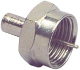 75 Ohm F Terminator (4-Pack) for Cable TV Connections