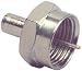 75 Ohm F Terminator (4-Pack) for Cable TV Connections