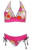 Fruity Bubbles Girls Two Piece Banded Tankini Swimsuit by Beach Native® - Women