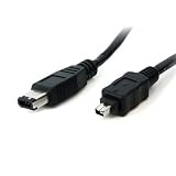 StarTech.com 1394_46_6 6-Feet IEEE-1394 Firewire Cable 4-6 M/Mby StarTech.com