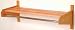24" Coat and Hat Rack - Light Oak Finish (Light Oak) (11.5"H x 25.75"W x 15.5"D)