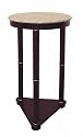 Furniture Round End Table - Cherry (pack Of 1)