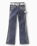 Hannah Montana Girls Belted Foil Painted Jeans