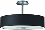 Philips 37481/30/48 Roomstylers Semi-Flush Ceiling Light, Black