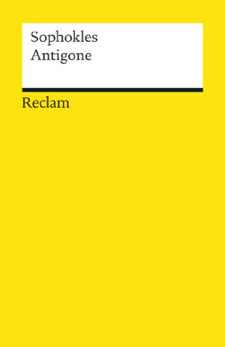 Antigone (Reclams Universal-Bibliothek) (German Edition)