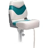 DeckMate PFS Fishing Boat Seats - Ivory & Teal