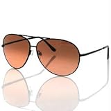 Lg. Aviator, Drivers Gradient Lens, Matte Black Frame