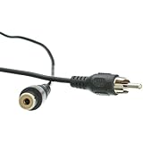 CableWholesale's RCA Audio / Video Extension Cable, RCA Male to RCA Female, 12 foot
