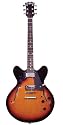 Johnny Brook 335 Jazz Style Semi-Acoustic Guitar