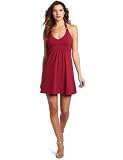Wrapper Women's Halter Ring Detail Dress, Fuchsia, Medium/8