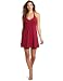 Wrapper Women's Halter Ring Detail Dress, Fuchsia, X-Small/2