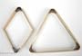 8 and 9 Ball 2-tone Ball Racks Wood