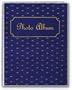 Enlargement photo album holds 24 5''x7'' prints sold in 3's - 5x7