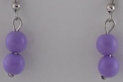 Purple Globes Earrings