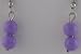 Purple Globes Earrings