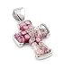 Medium Pink Smt Millefiori Cross