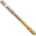 Niagara Cutter SLRB601 High-Speed Steel End Mill, General Purpose, Extra Long Reach, TiN Coated, 4 Flutes, Ball End, 2" Cutting Length, 3/4" Cutting Diameter