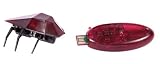 Schylling SkitterBot Clear Ruby Red