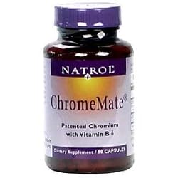 Natrol Chromemate 90 200mcg capsules