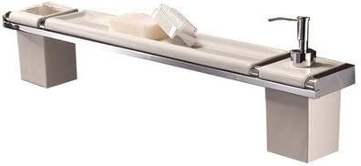 Musa Shelf with Soap Dish and Toothbrush