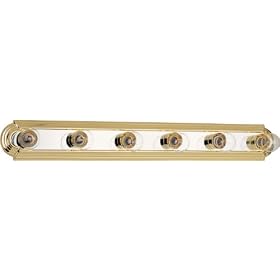 Maxim Lighting 7126PB/PC 6 Light Bathbar Bathroom Light