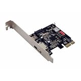 1 internal port, 1 e-SATA, SiI3132 Chipset, PCI express SATA II card