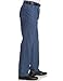 Haggar mens Casual Classic Fit Denim Trouser Pant - Regular and Big & Tall Sizes jeans, Muted Stonewash, 38W x 29L US