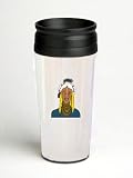 16 oz. Double Wall Insulated Tumbler with african clothing - Paper Insert