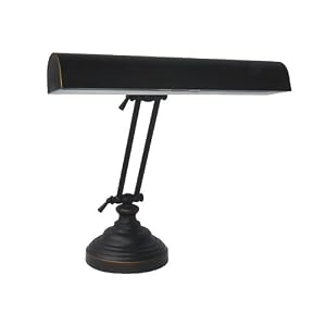 Piano Desk Lamp - Antiqued Bronze by 