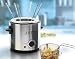 Edelstahl Minifriteuse Mini-Fritteuse Single-Friteuse mit Fondue-Set