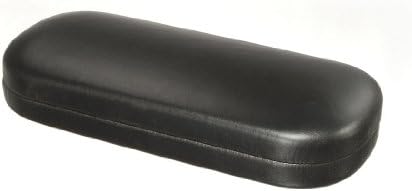 Smooth Metal Bodied Hard Clamshell Eyeglasses Case Holder for Medium Frames Men Women