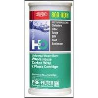 DuPont Universal Heavy Duty Whole House 2 Phase Carbon Wrap Cartridge HDC8001