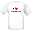 I LOVE PORTUGAL - Country-series - White T-shirt