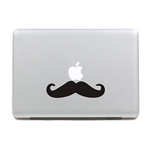 Echohc Beard Pattern -Creative Vinyl Cartoon Skin Decal Sticker for Apple Macbook Pro / Air 13 Inch Laptop